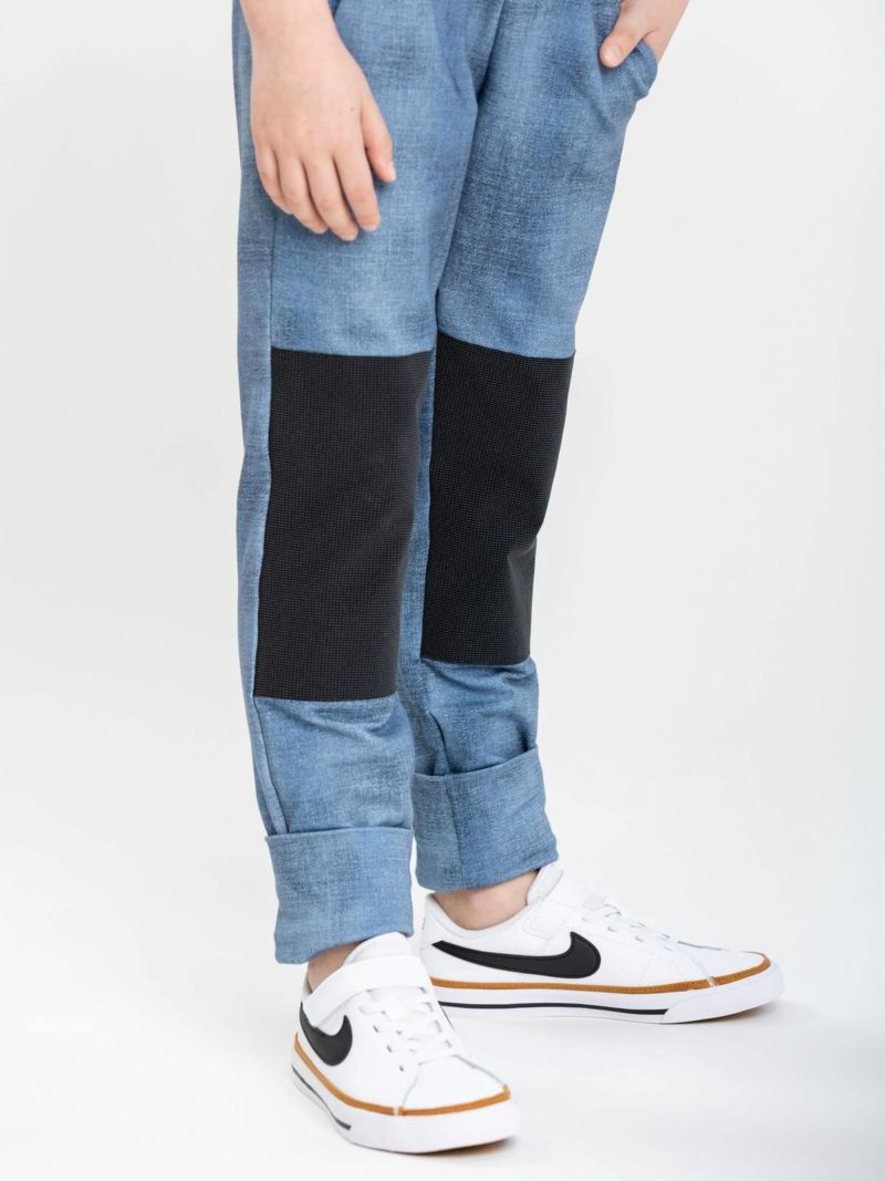 baumwolle hose mit verstärkten knien