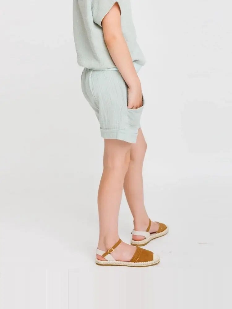 bio musselin sommer shorts kinder babbily gr 92