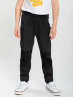 Bio Kinderhosen GOTS-zertifiziert - Verstellbarer Bund - Schwarz Jeans Optik - Bequem & Robust image 3