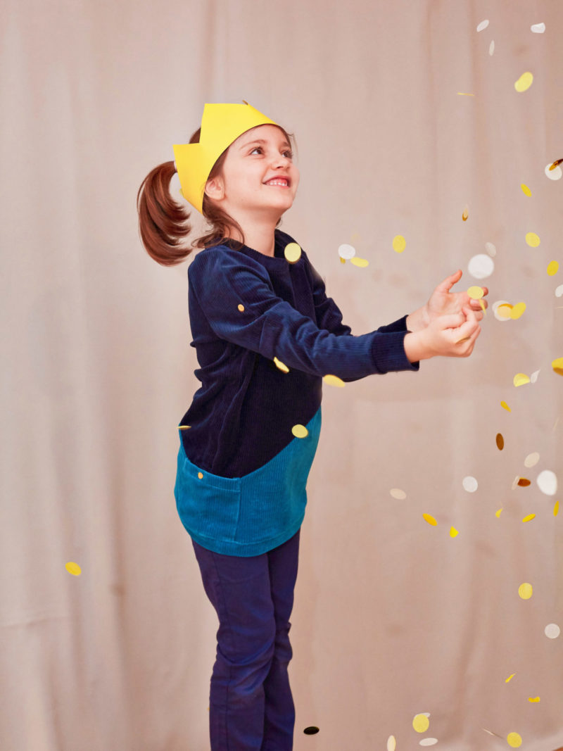 Mrs Minky mitwachsendes Tunika-Kleid - Velour image 4