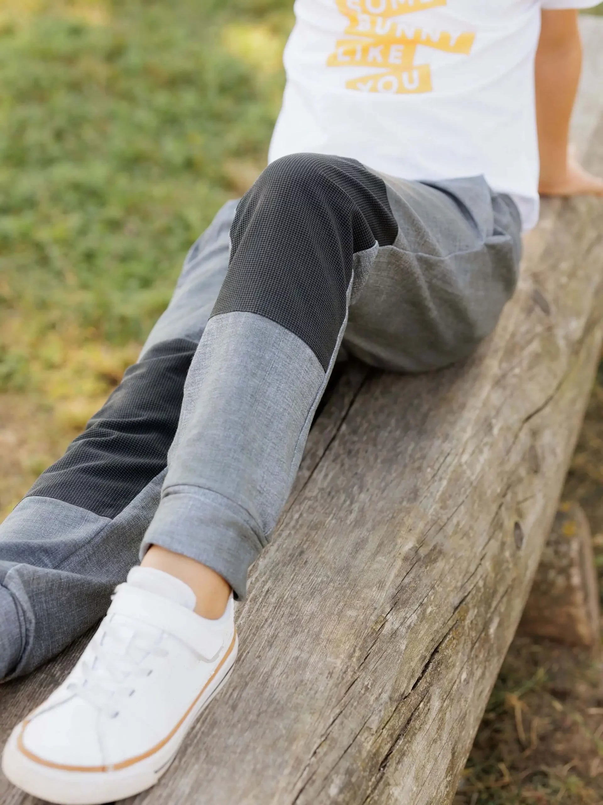 bequeme hose mit kniebesatz jungen 128