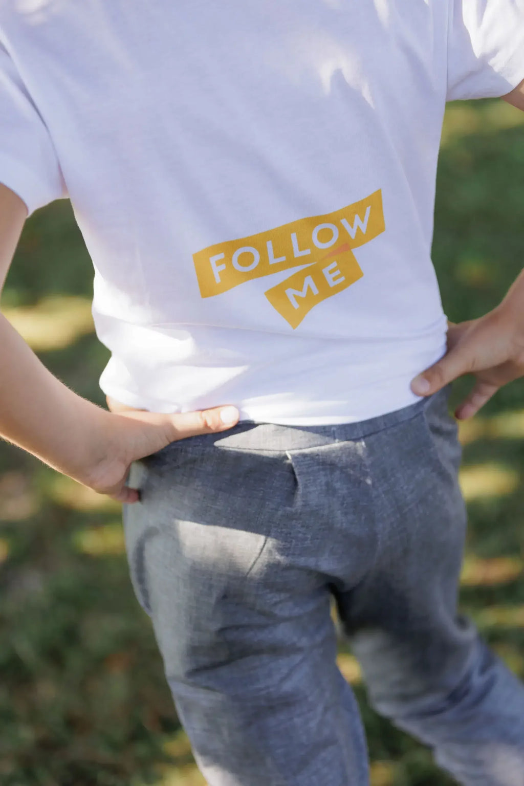 Denim Schlupfhose für Jungen - Silber Eiche image 4