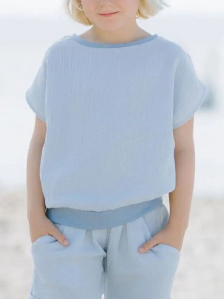 kinder musselin top bio-baumwolle babbily