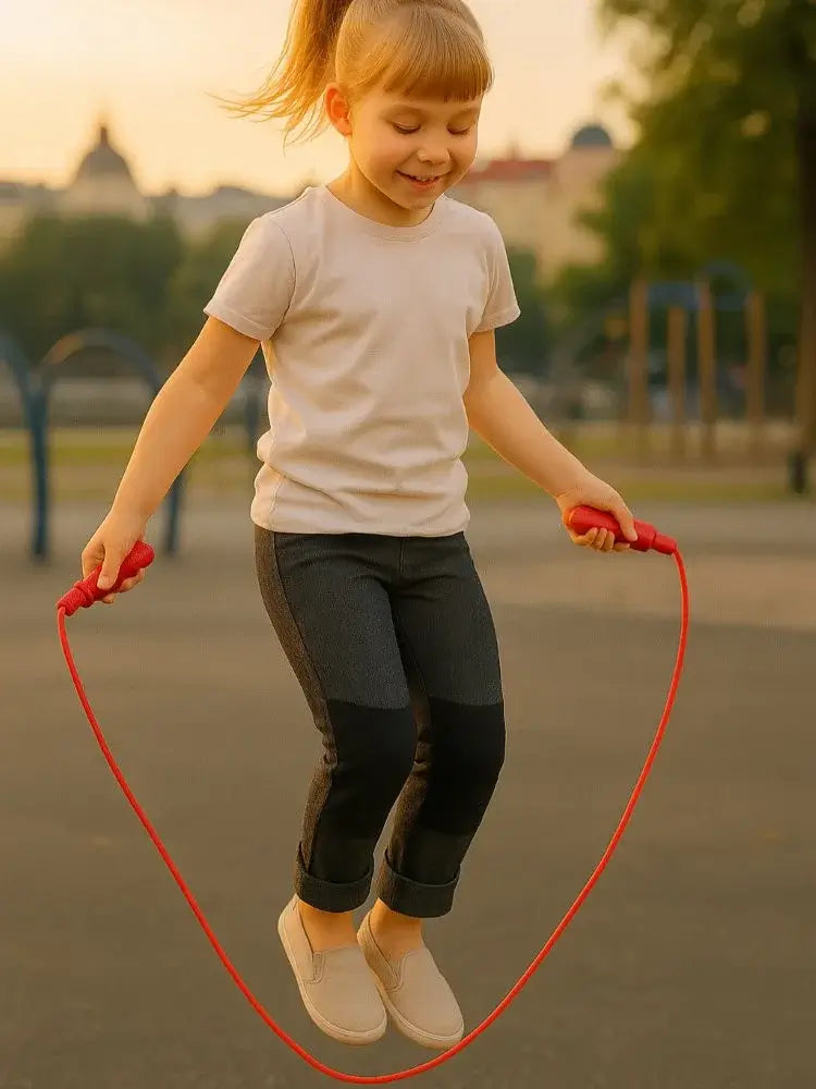 bio-baumwolle leggings kinder mit verstärktem knie