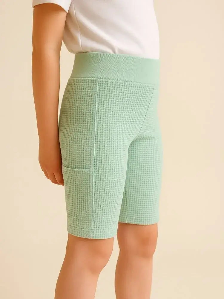 radlerhose mädchen bio-baumwolle