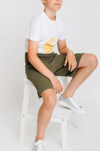 Kurze Hosen Jungen - Stretchy Waffelstrick image 1