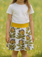 mädchen skort mit integrierter shorts babbily ecovero bio baumwolle