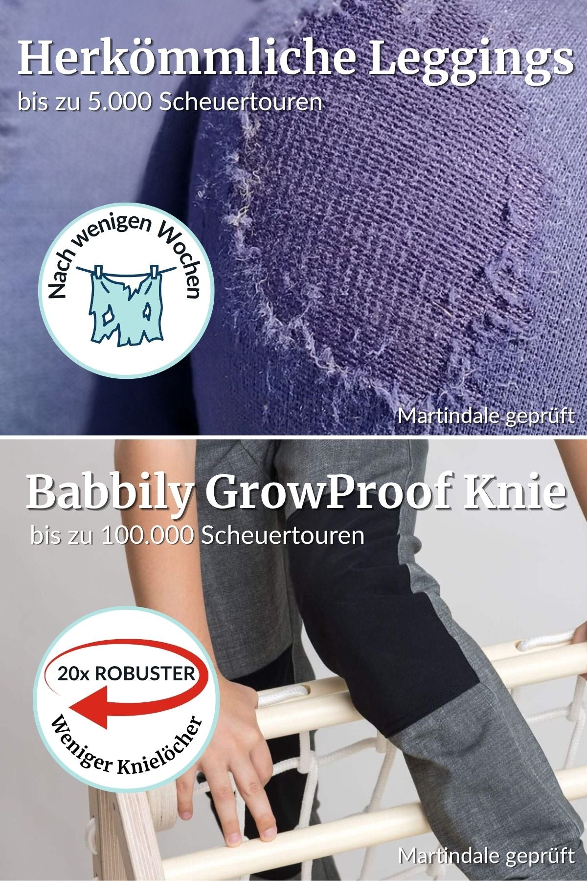 babbily leggings kinder mit verstärktem knie robust outdoor waldkindergarten spielplatz