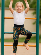 leggings mit verstärkten knien babbily gr 104 bio baumwolle