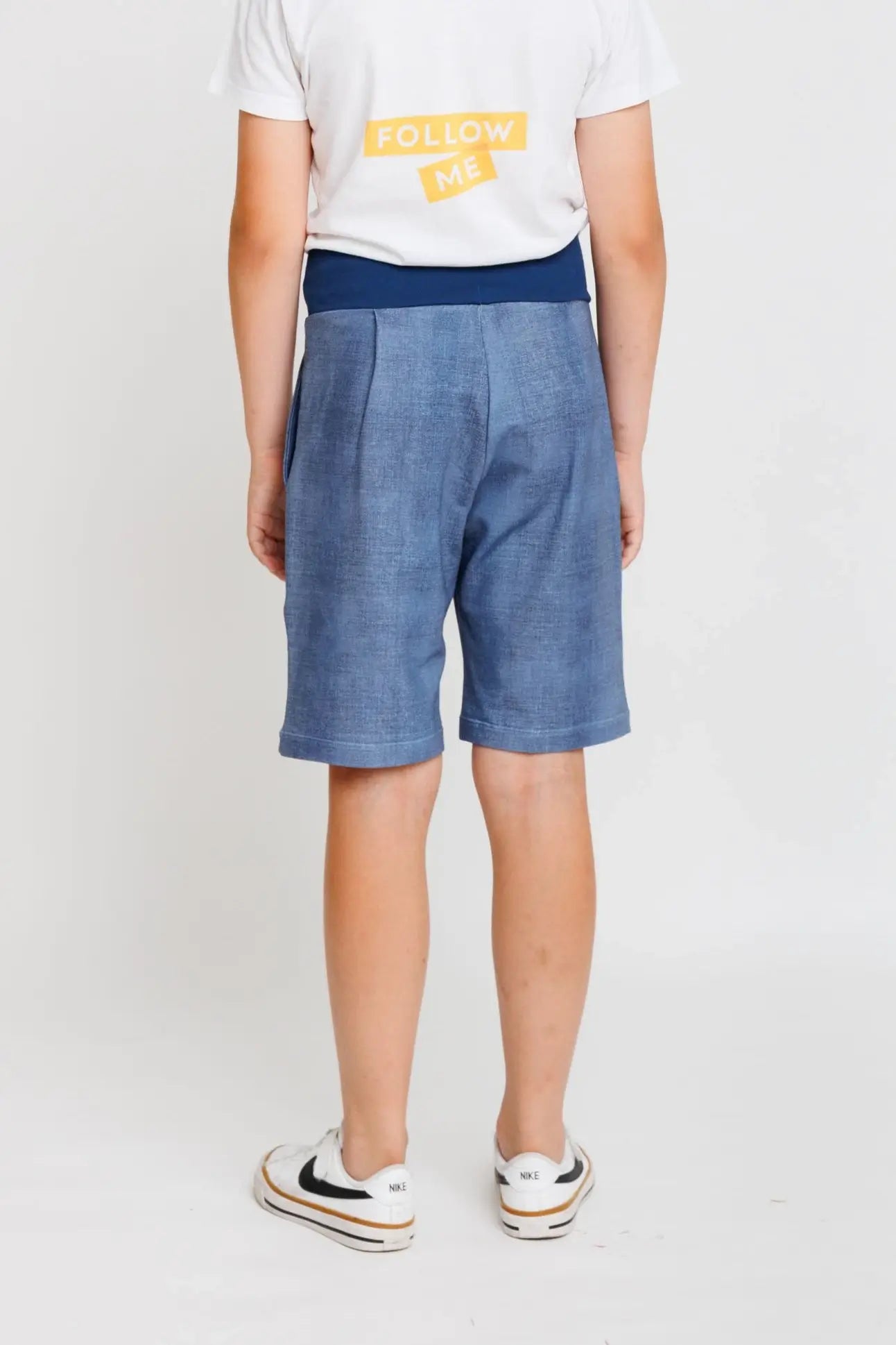 bequeme kurze hosen jungen mit breitem bund