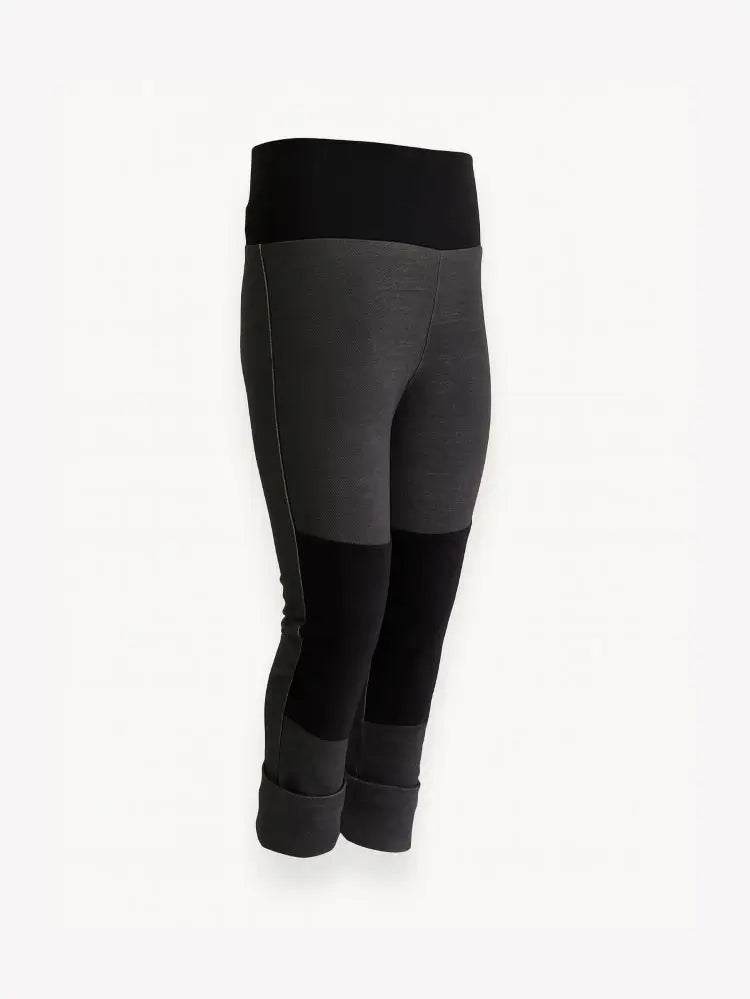 bio baumwolle leggings kinder mit breitem bund
