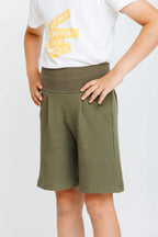 Kurze Hosen Jungen - Stretchy Waffelstrick image 0