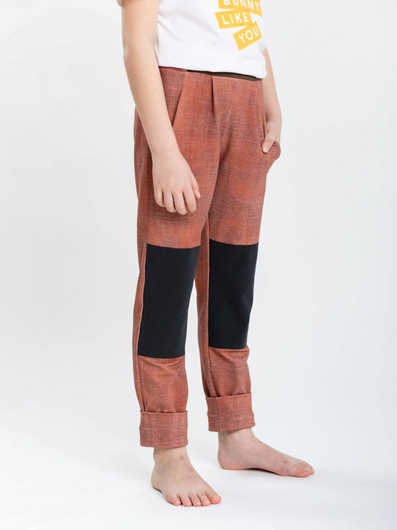 Schlupfhose mit Kniebesatz Babbily