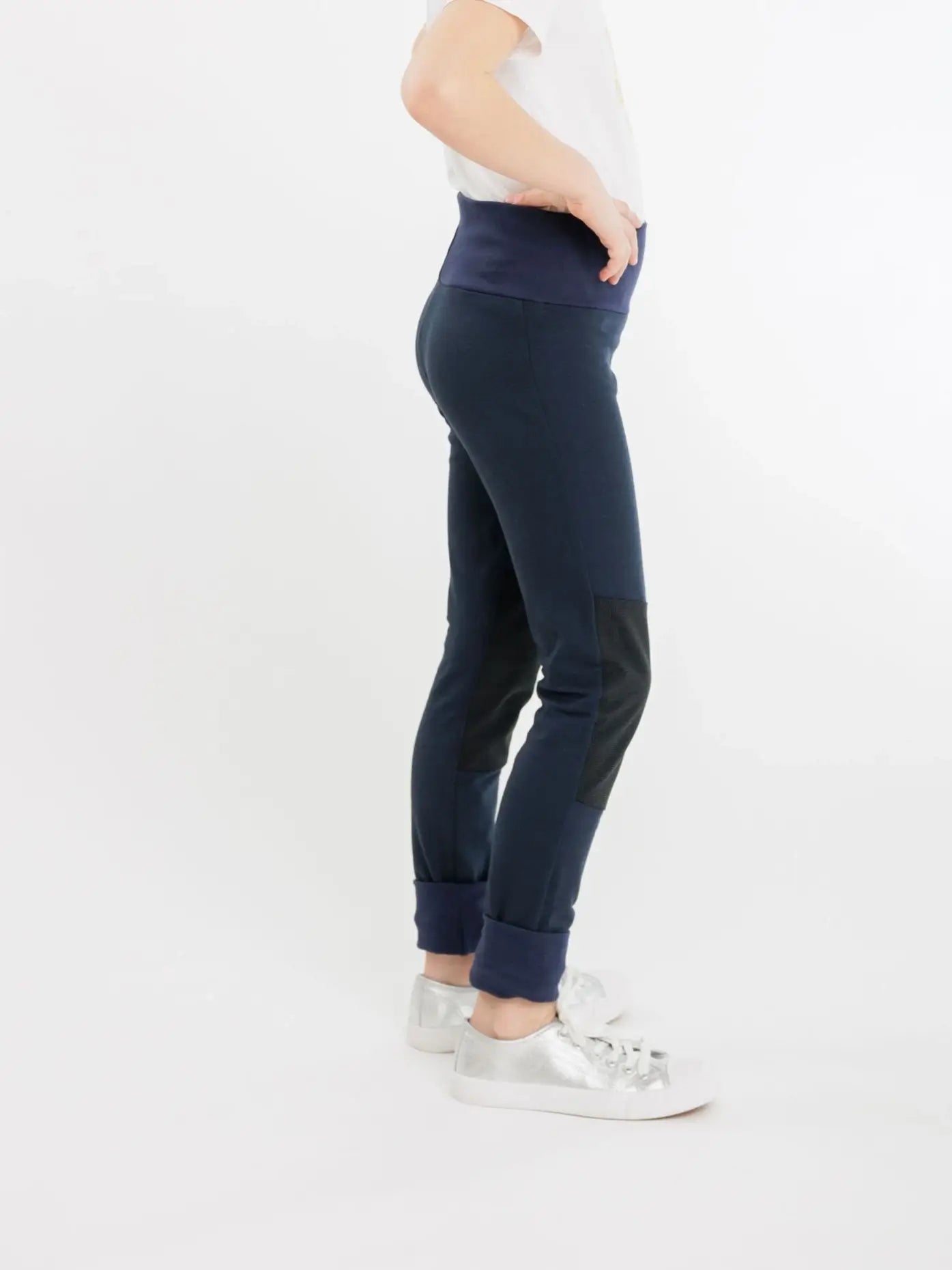 winter leggings nachhaltig bio baumwolle angeraut mädchen 116 babbily