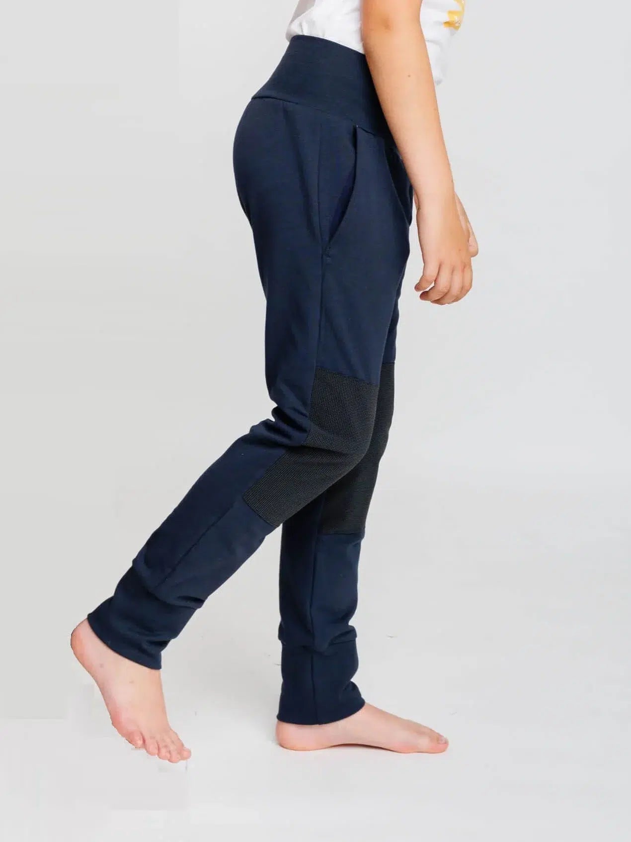 warme winterhose thermohose kinder 128 bio-baumwolle babbily