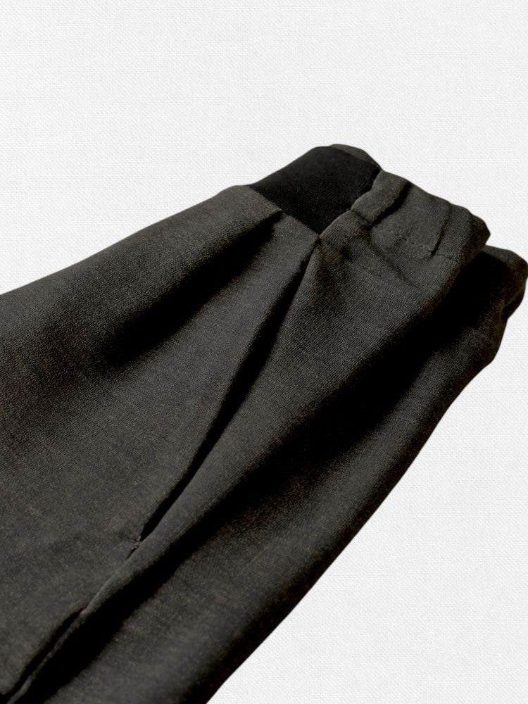 kids trousers with pockets and adjustable waist comfortable, sustainable, organic. stylish look babbily size 134