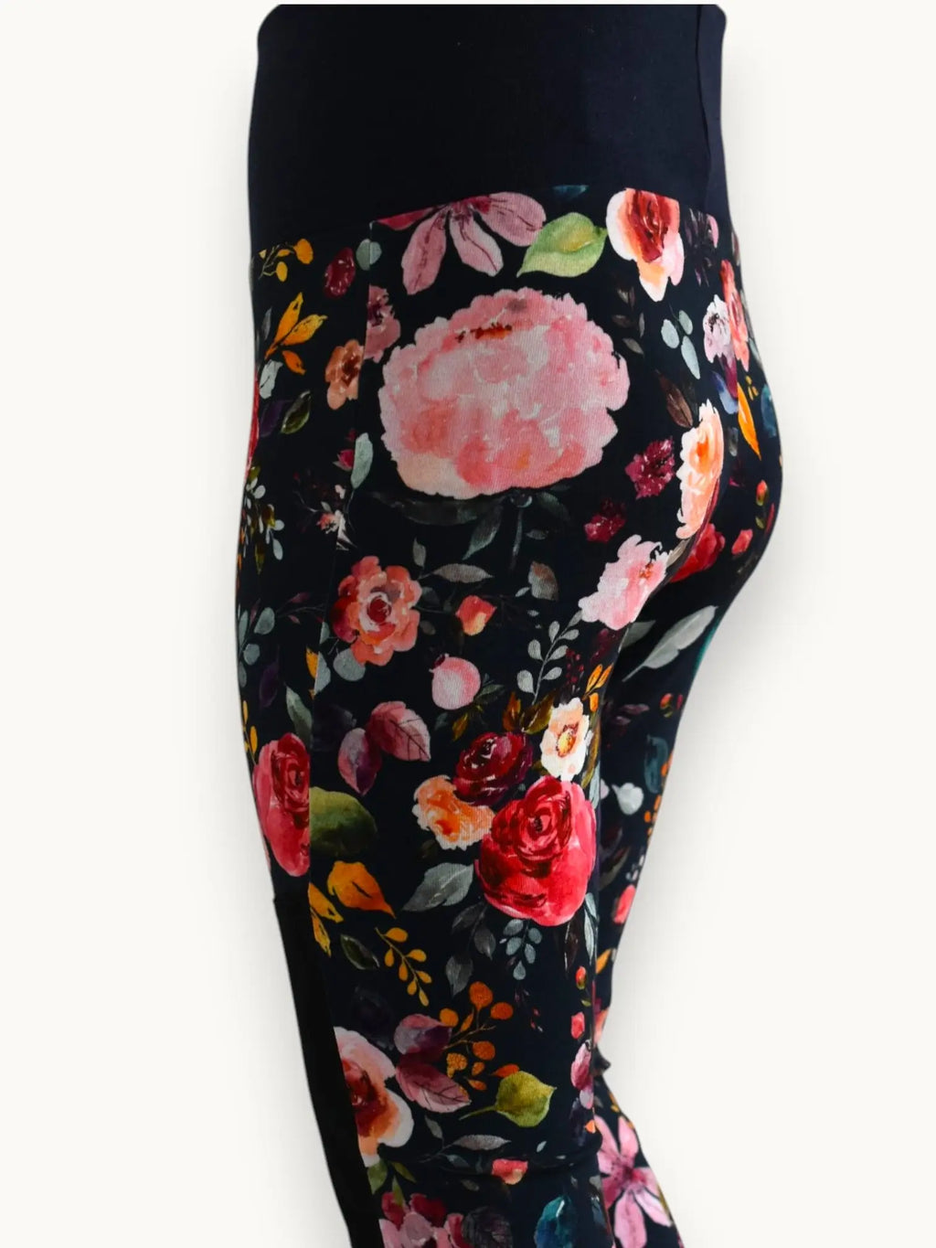 bio leggings mit verstellbarem bund babbily