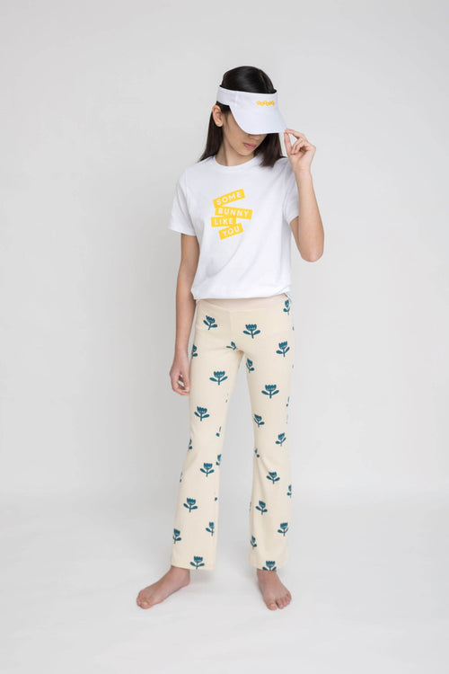 Flared Leggings für Mädchen Bio – weicher verstellbarer Bund