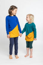 Mrs Roly-Poly Mitwachskleid - Blau image 7