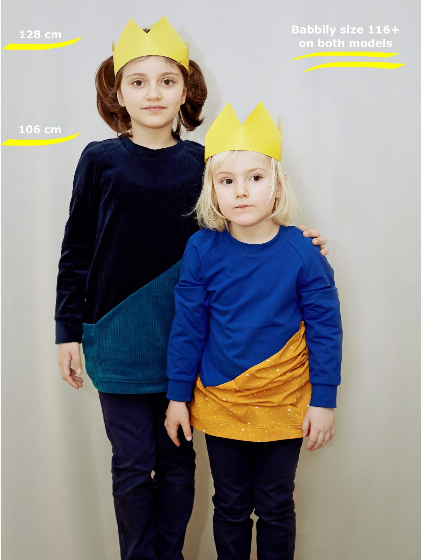 Mrs Roly-Poly Mitwachskleid - Blau image 9