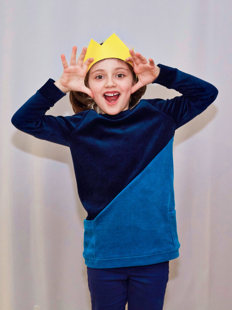 Mrs Minky mitwachsendes Tunika-Kleid - Velour image 0