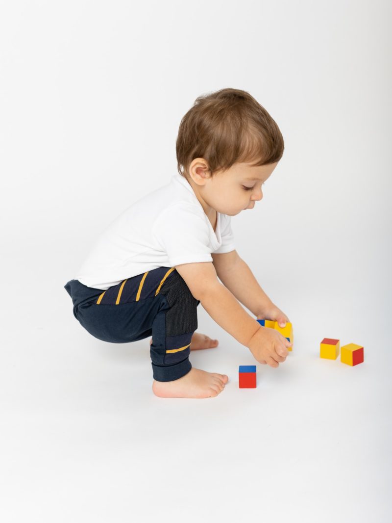 Langlebige Leggings Kinder mit Kniebesatz - Buzzy Bee image 4