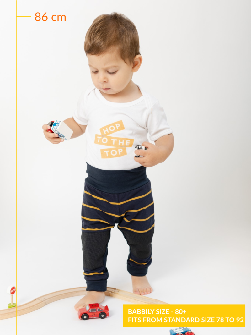 Langlebige Leggings Kinder mit Kniebesatz – Buzzy Bee image