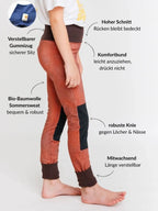 GrowProof™ Bio Leggings Jeans Optik | für Outdoor & Spielplatz