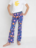 Flared Leggings für Mädchen Bio – weicher verstellbarer Bund