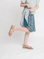 Skort Mädchen mit integrierter Shorts – Bio-Baumwolle & Ecovero, weiter Bund