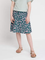 Skort Mädchen mit integrierter Shorts – Bio-Baumwolle & Ecovero, weiter Bund