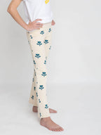 Flared Leggings für Mädchen Bio – weicher verstellbarer Bund