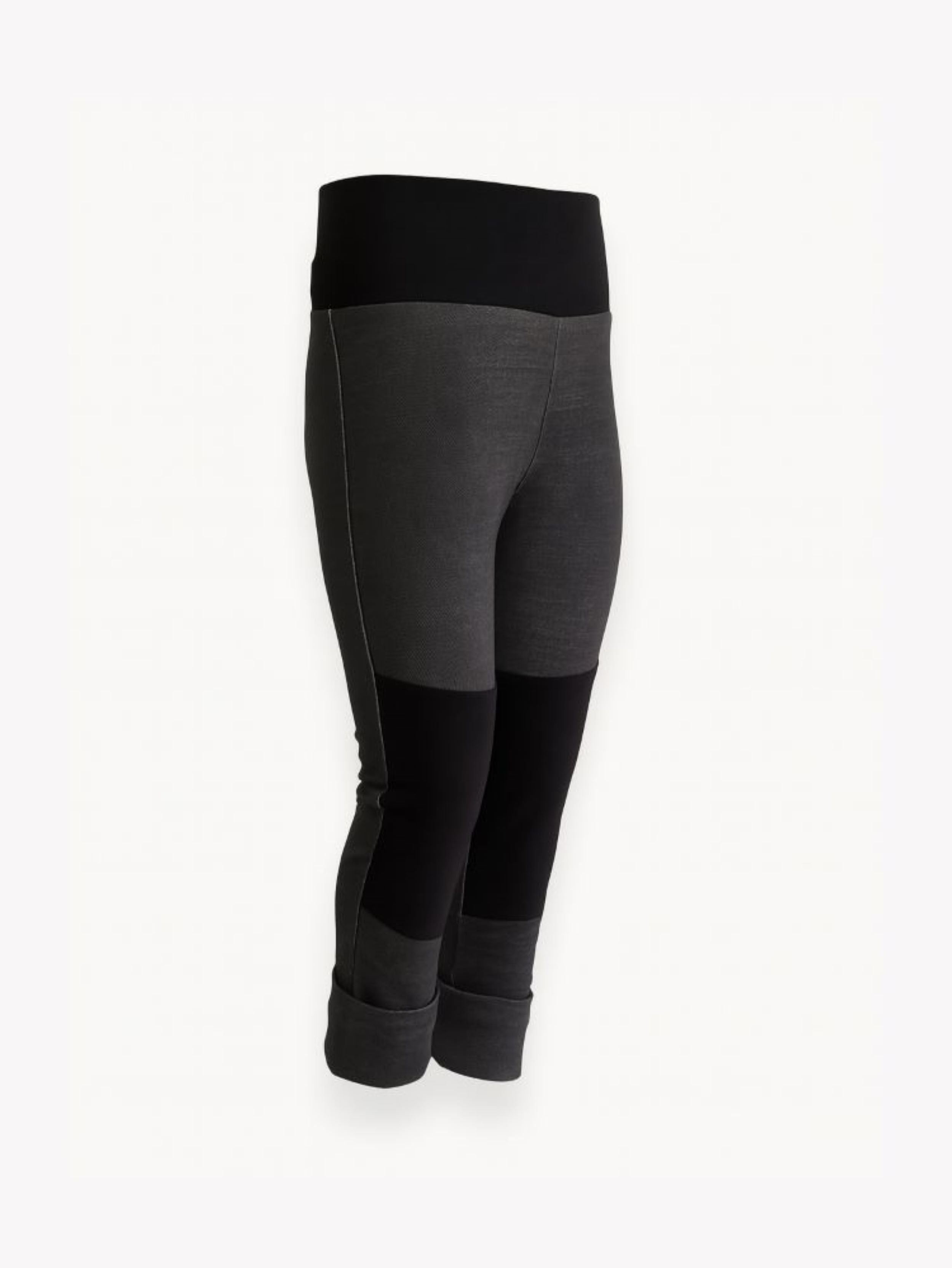 bio baumwolle leggings kinder mit breitem bund