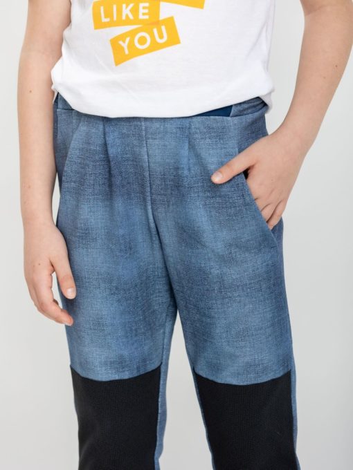 boys cotton pants with pockets