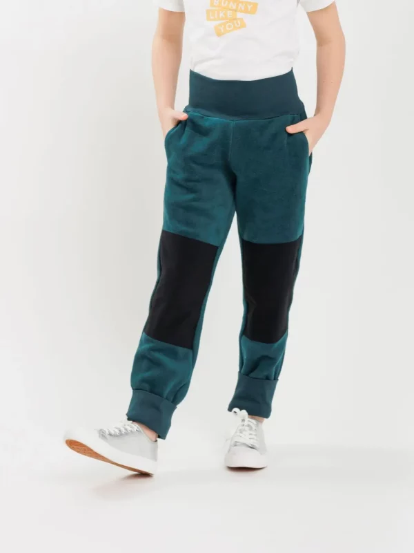 fleece trousers organic cotton 116 babbily grow along